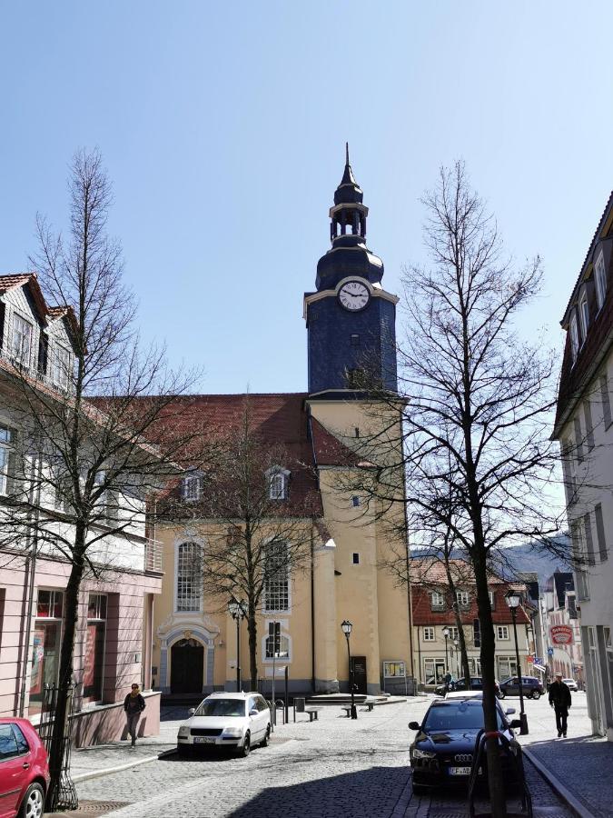 Bohnapartments Design Suite Am Markt - Vollausstattung - Wlan - Zentrum Ilmenau Exterior foto